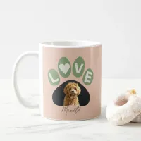 Personalized Beloved Fur Baby Paw Coffee Mug