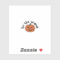 Tis The Season Funny Sloth Design Sticker