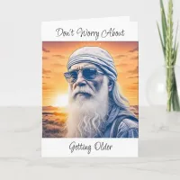 Funny Old Age Humor Birthday Card