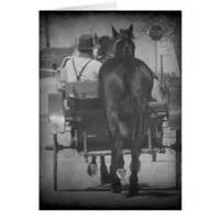 Bringing Home a Horse Behind the Buggy Cards