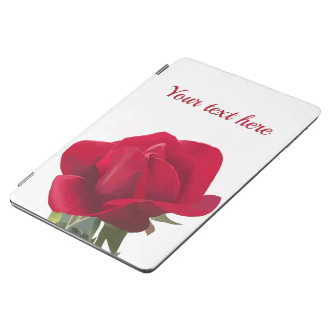  Rose rouge - Red rose  iPad Pro Cover