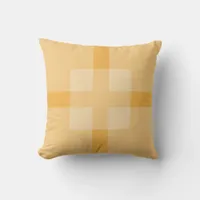 Pillow - Orange Squares Overlapping