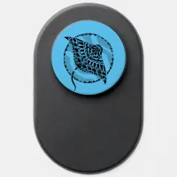 Manta Ray Tribal Tattoo Style PopSocket