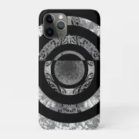 Modern Mandala 1 - black&white iPhone 11 Pro Case