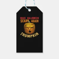 Trumpkin Make Halloween Scary Again – Funny Donald Gift Tags