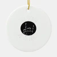 Till Death Do Us Party Classic Ceramic Ornament