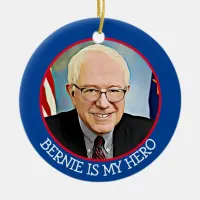 Bernie Sanders 2020 Keepsake Souvenir Christmas Ceramic Ornament