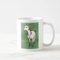 Sheep on Mixed Media Background Coffee Mug