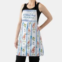 Lobster Name Monogram Nautical Beach Rental House Apron