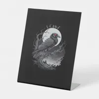 F-Caw-F Classic Minimal Clean Pedestal Sign