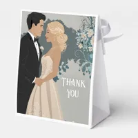 Elegant and Timeless Wedding Invitation Design Favor Boxes