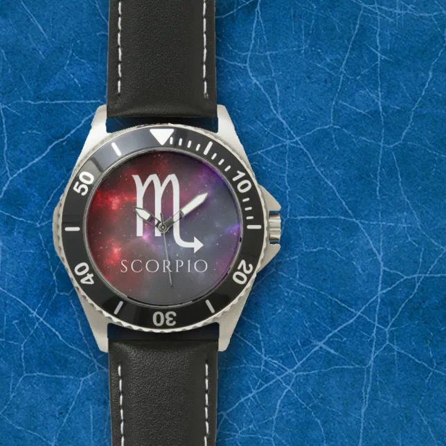 Starfield Scorpio Scorpion Western Zodiac Watch