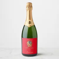 The Last Package Personalized Sparkling Wine Label