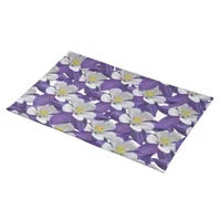 Columbine Flower Pattern Placemat