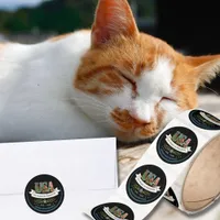 US 250 Years of Freedom Botanical  4th of July Classic Round Sticker