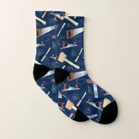 Funny Carpentry Tools Socks