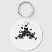 It’s Fall Y’all Pumpkin Gnome Autumn Tree Hello Fa Keychain