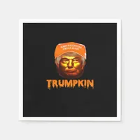 Trumpkin Make Halloween Great Again Sloth Napkins