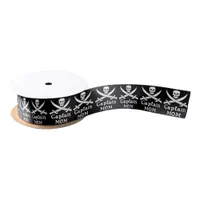 Captain Mom Satin Ribbon