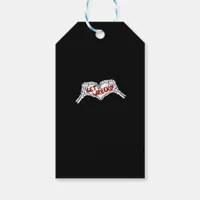Get Wrecked Skeleton Hand Heart Classic Gift Tags