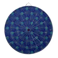 Floral Pattern Dart Board