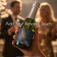 Gold America Liberty 250 Years Anniversary Cuvée Sparkling Wine Label