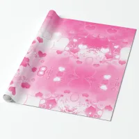 Splashes of Love Wrapping Paper