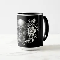 Elegant, Romantic Goth Mug