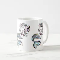 Mermaid Unicorn Coffee Mug