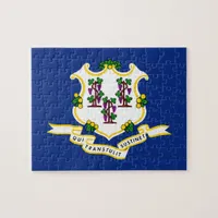 Connecticut State Flag 8x10 Jigsaw Puzzle