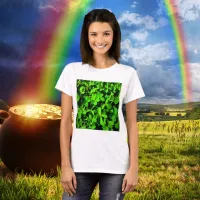 Clovers of Luck on St. Patrick's Day T-Shirt