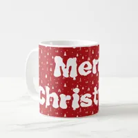 Christmas Trees and Snowflakes Coffee Mug