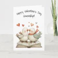 Love Bird Sweethearts Happy Valentine's Day Card