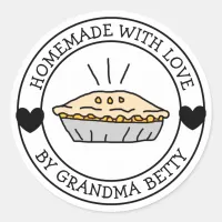 Made with Love, Handmade Apple Pie Labels