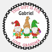 This Gift is For, Personalized Christmas Gift Tags