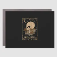 Book Reader Card Pagan Goblincore Goth Occult Book Car Magnet