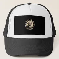 No Kings In America 1776 Freedom Retro Classic Trucker Hat