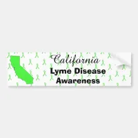 California Lyme Disease Awareness Bumper Sticker