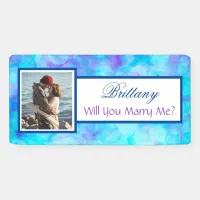 Will you Marry Me Custom Name Proposal   Banner