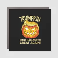 Trumpkin Make Halloween Great Again Funny Pumpkin  Car Magnet