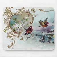 Bird Scene Mouse Pad