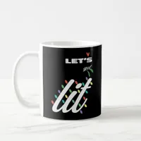 Funny Let's Get Lit Holiday Family Love Coffee Mug