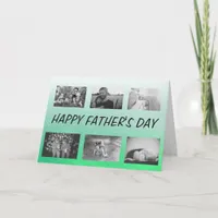 Happy Father's Day, personalized Photos Card