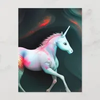 A Magical Unicorn Postcard