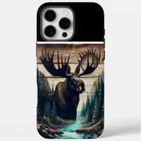 Moose In The Woods  iPhone 16 Pro Max Case