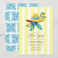 Main Squeeze Amalfi Coast Bridal Shower Invitation