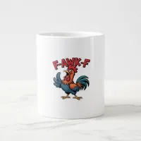 F-Caw-F Classic Cool Unique Giant Coffee Mug