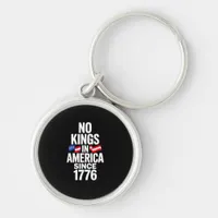 No Kings In America Since 1776 Simple Classic Keychain