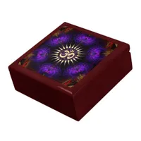 Aum 'Delica on Purple Lacquered Gift Box