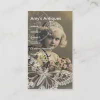 Amy's Antiques Business Card